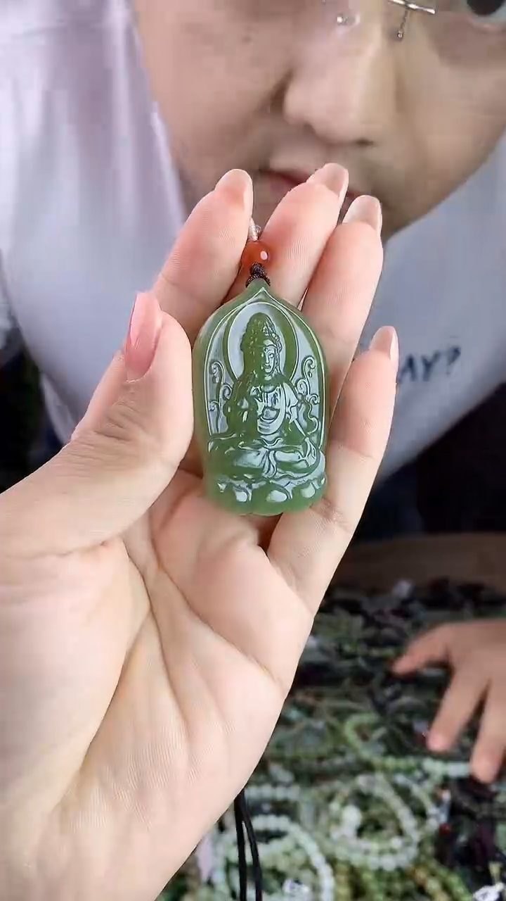 和田玉未镶嵌挂件多样性发货拍一发一