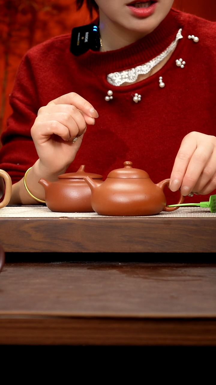【闪购商品】紫砂茶壶黄龙山红泥-谦得180cc左右