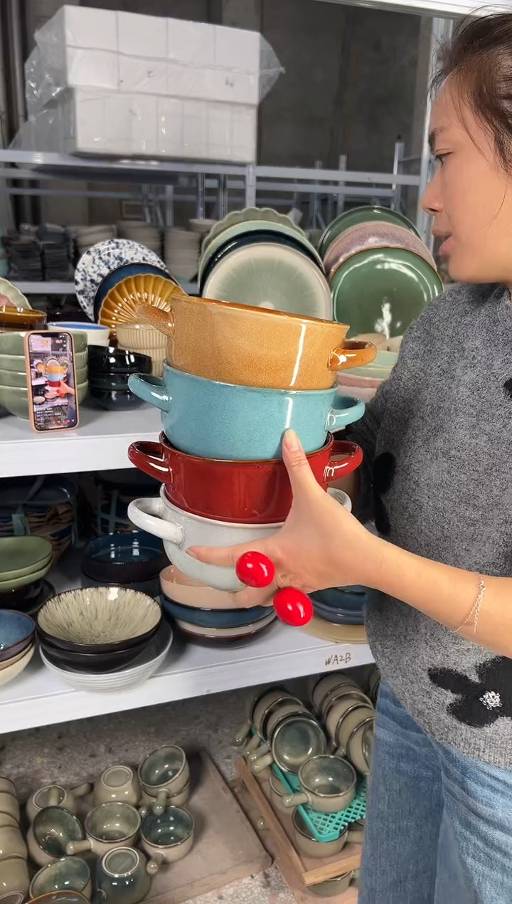 陶瓷外贸尾货瑕疵满20包邮X4