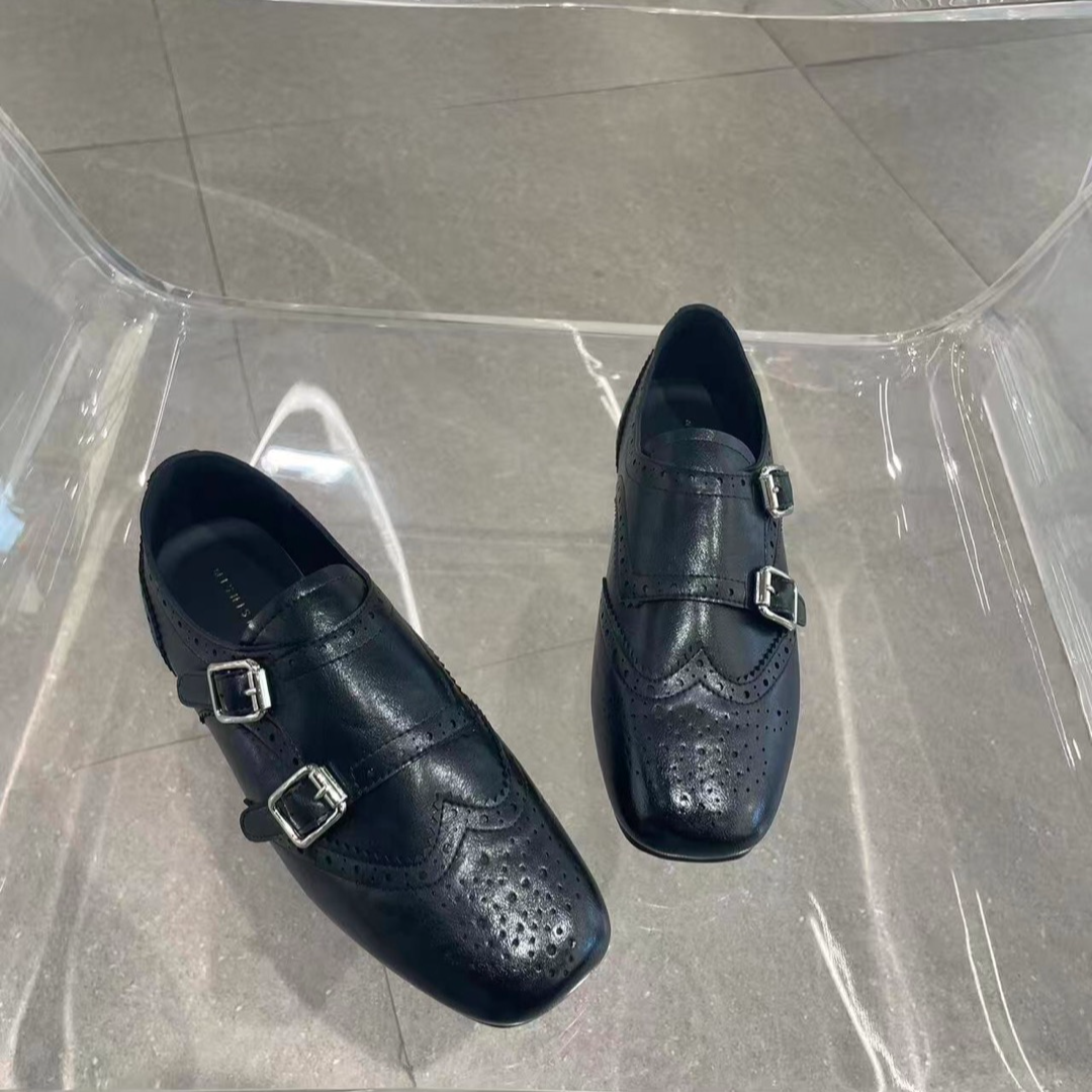 倩倩家雕花乐福鞋（脚胖正常拍，脚瘦拍小一码）