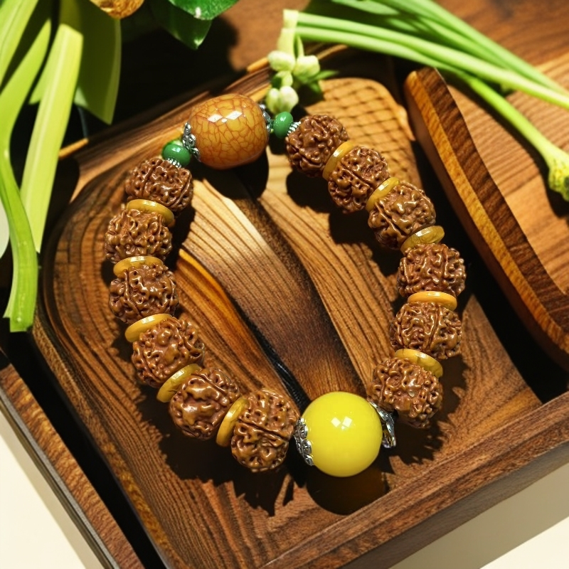 S1152-金刚菩提➕配饰 单圈精品手串