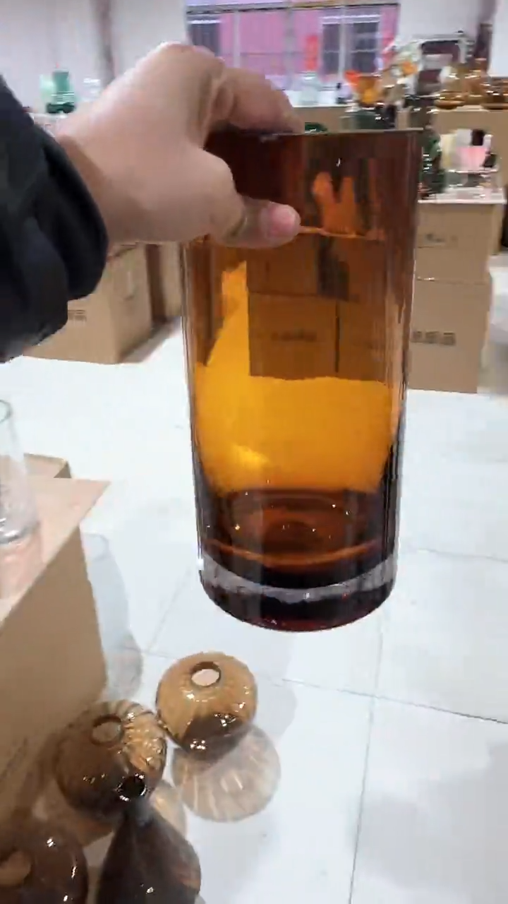 【闪购商品】玻璃琥珀直筒