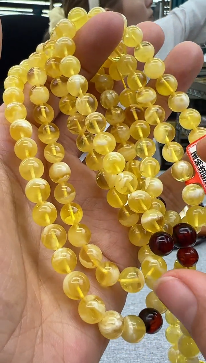 未镶嵌颈饰琥珀74秒拍号假一罚十