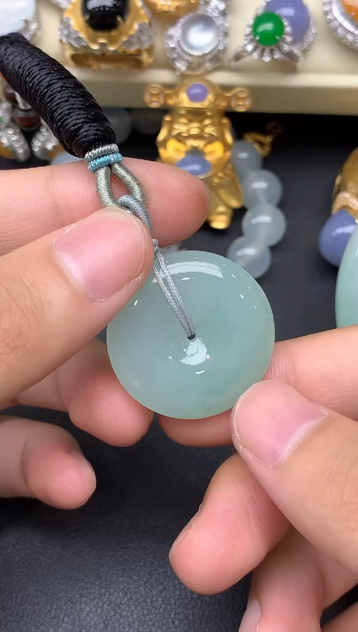 颈饰未镶嵌翡翠130-雪姐翡翠天天见