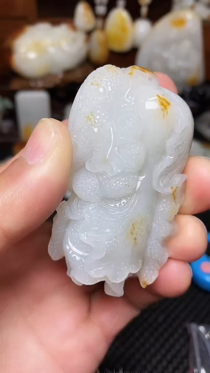 未镶嵌和田玉挂件光*4