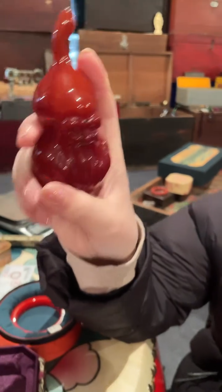 【闪购商品】蜜蜡颈饰未镶嵌老蜜葫芦