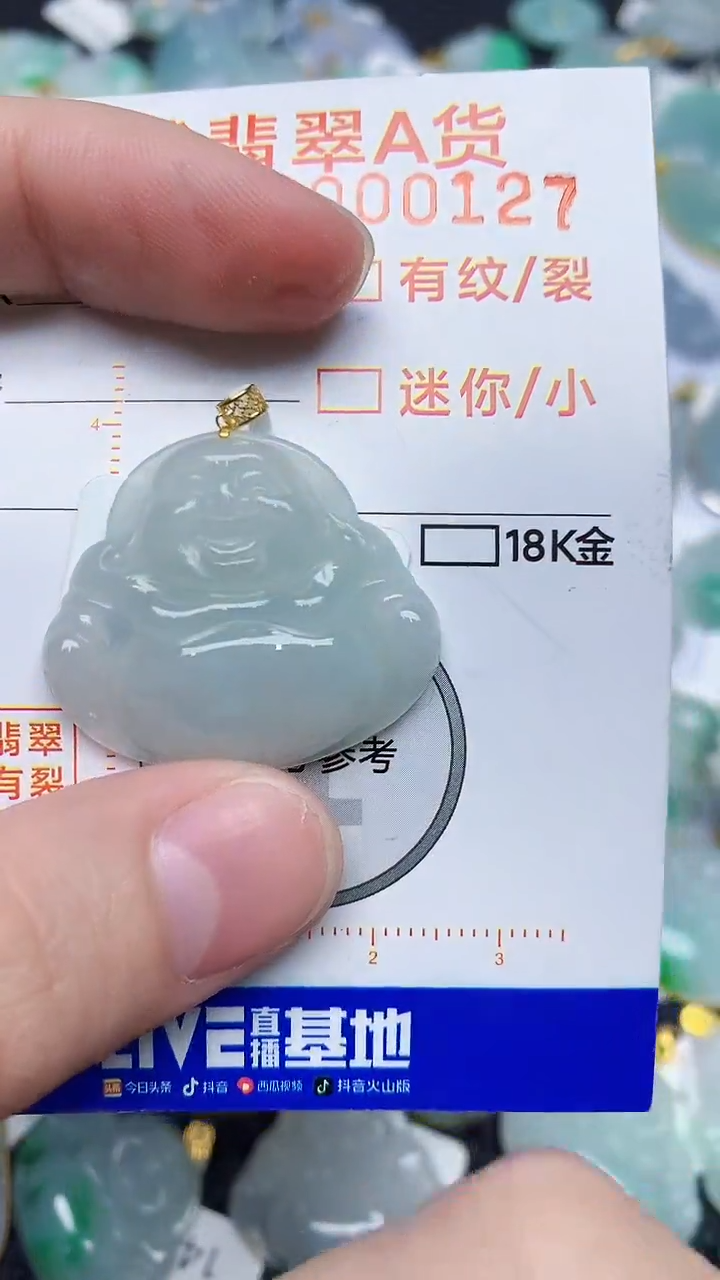 【闪购商品】翡翠颈饰18K金镶嵌5345345345