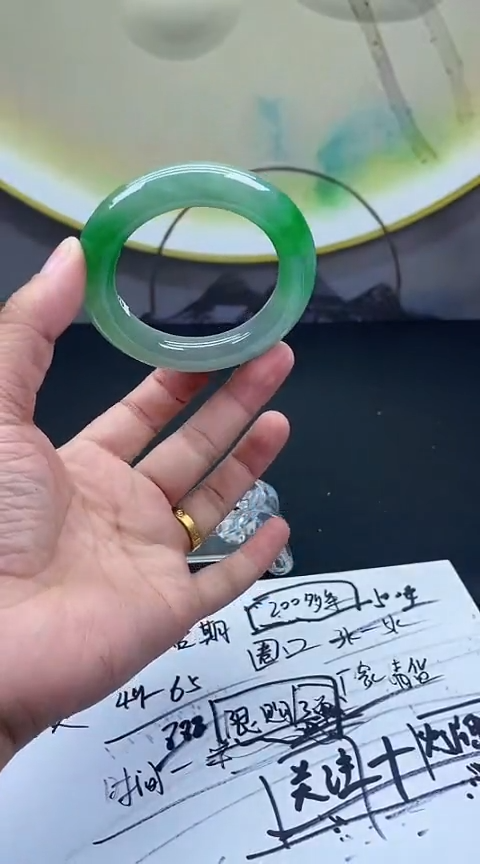 下单就是图片的手镯，放心冲！A613