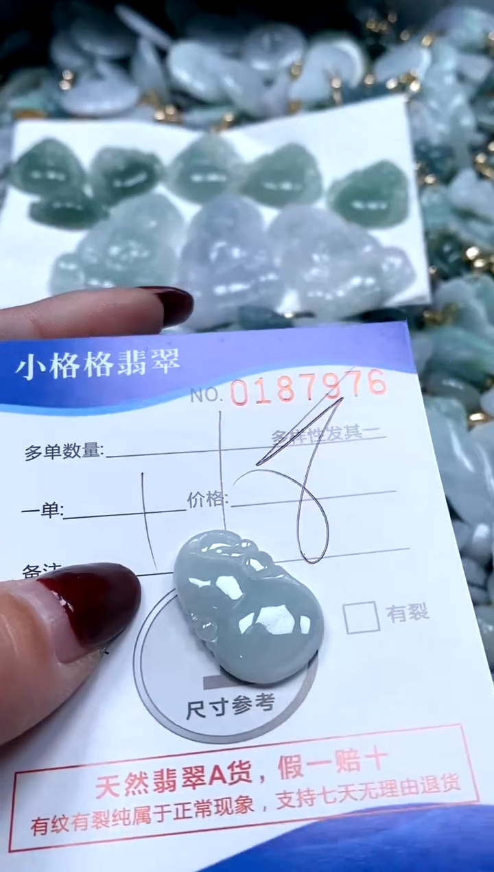 【闪购商品】翡翠颈饰未镶嵌闪购商品0187976