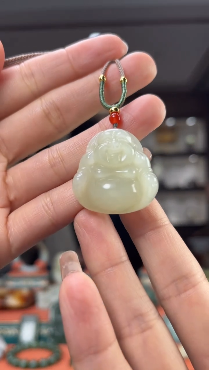 【闪购商品】和田玉颈饰未镶嵌佩佩30mm左右