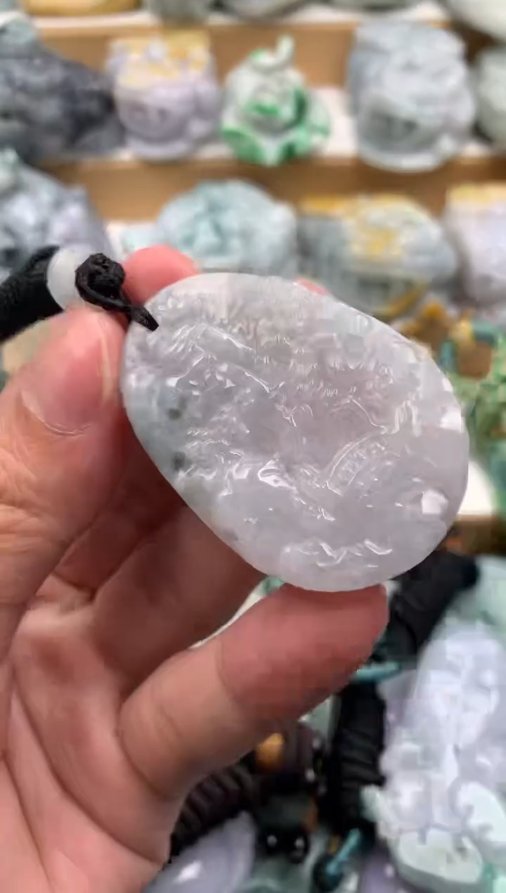 吊坠(不含链)未镶嵌翡翠1