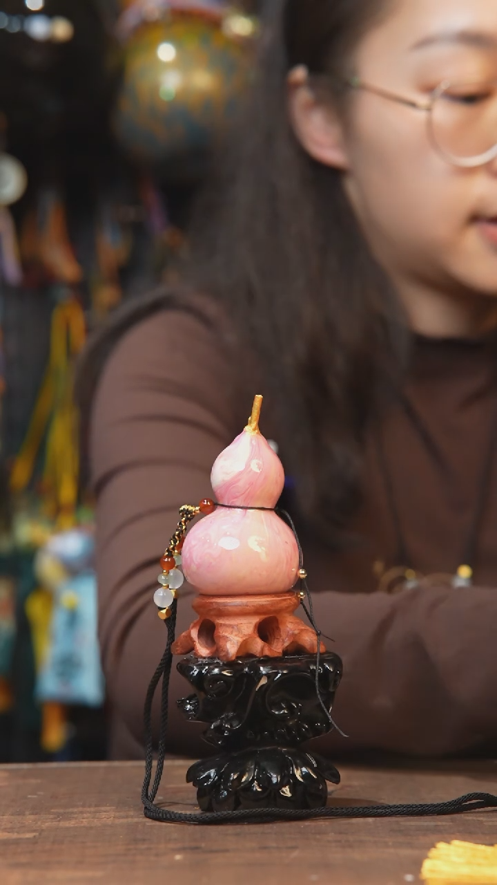 【闪购商品】33号-大漆小葫芦挂件
