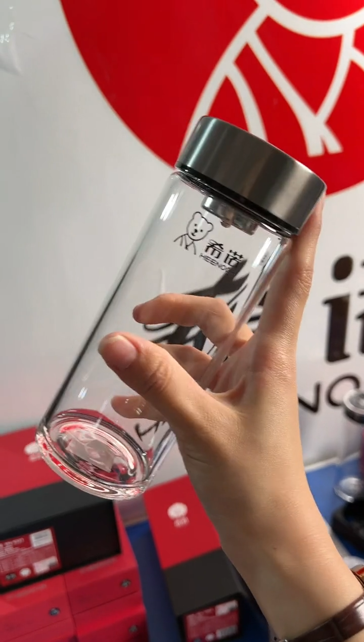 茶杯经典单层400ml高硼硅