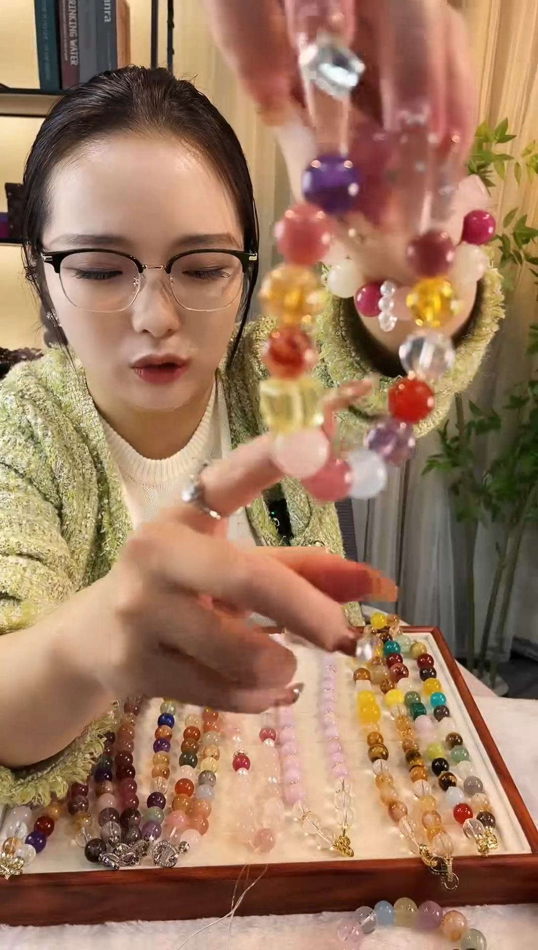 项链未镶嵌水晶汪苏泷同款手串