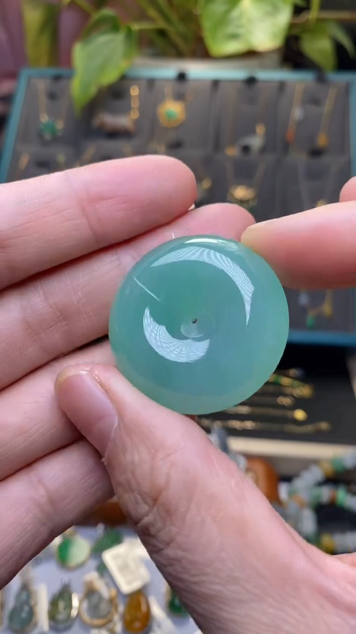 颈饰未镶嵌翡翠38081