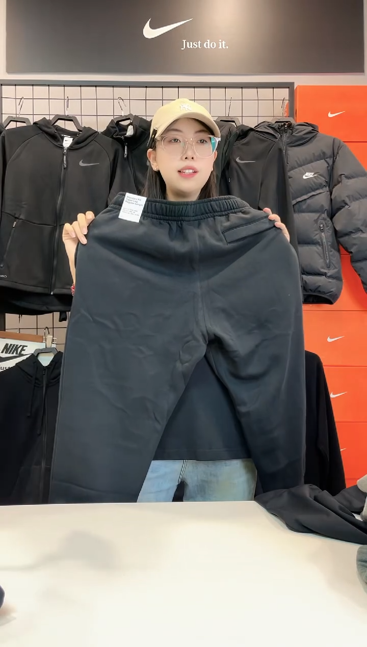 2672黑色长裤L码130斤-150斤不退换 