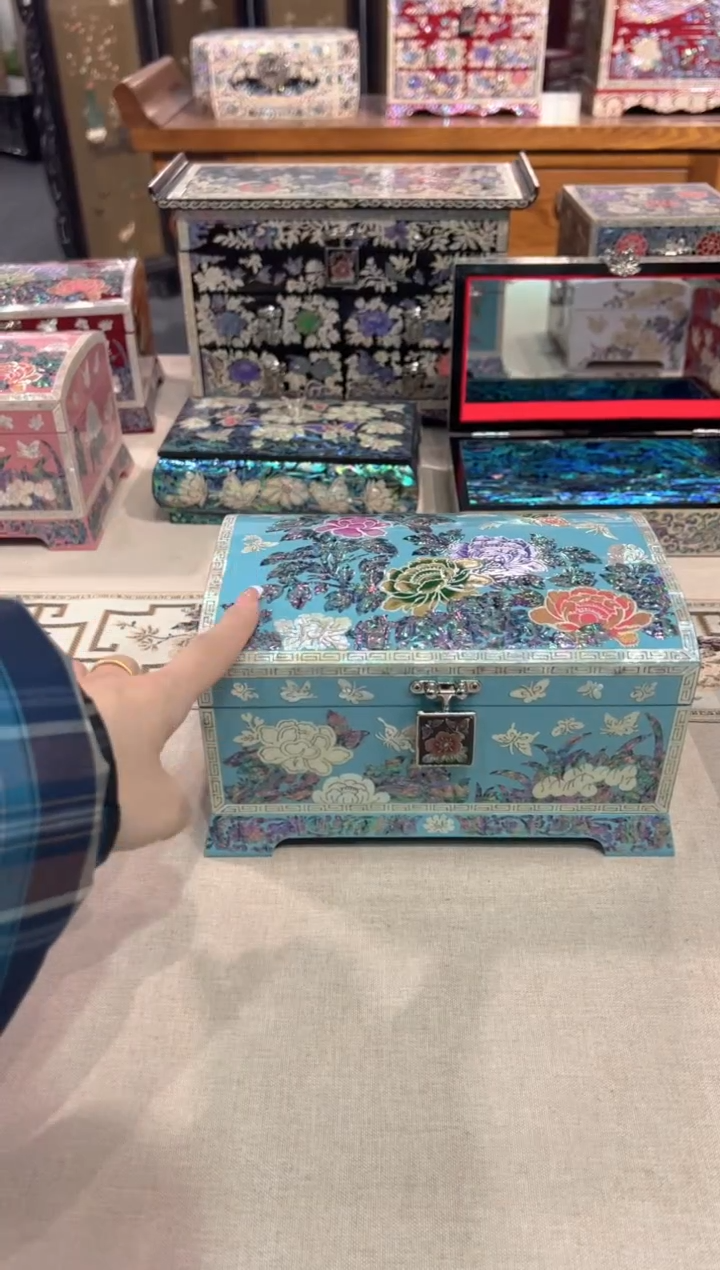 【闪购商品】按扣扇贝底.弘贝雅螺钿漆器文化馆