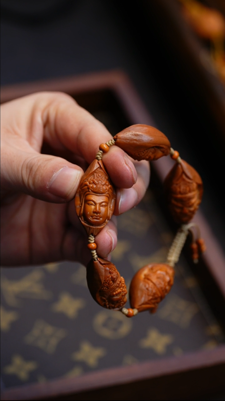 【闪购商品】橄榄核手串苏工橄榄核