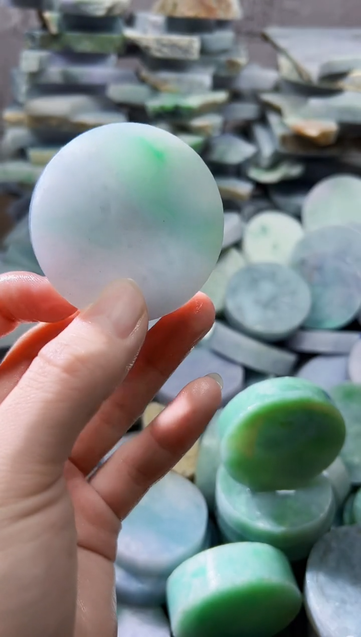 裸石翡翠天然翡翠A货玉 南 551