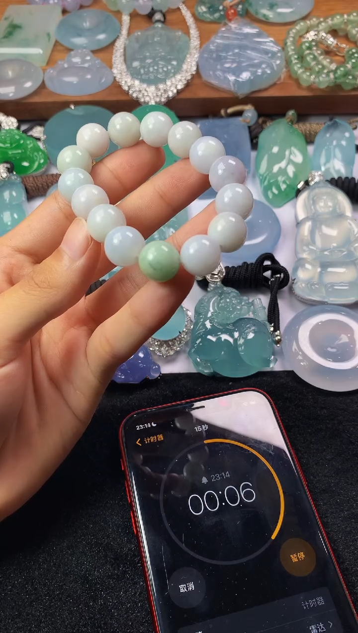 定制翡翠未镶嵌4070毛货不退不换