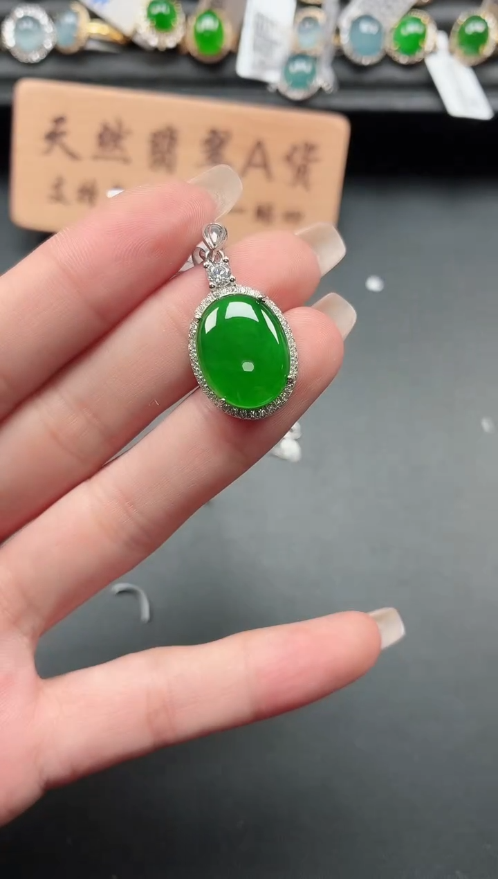 银S925镶嵌戒指翡翠1111111111