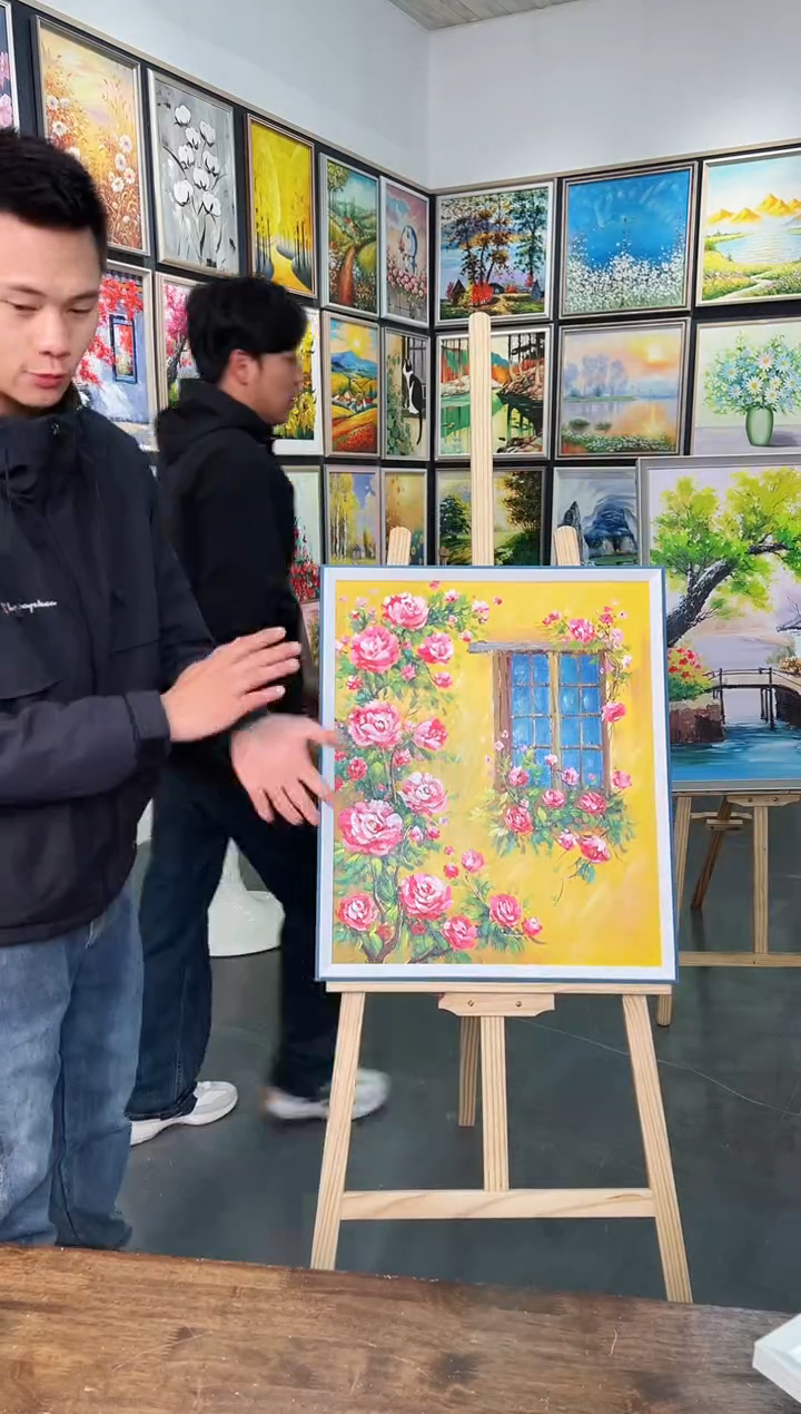 油画50*60纯手工油画巨好看