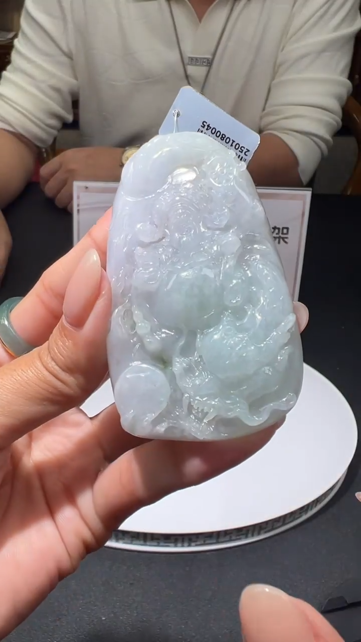 【闪购商品】定制翡翠未镶嵌不退不换CMH1件-A