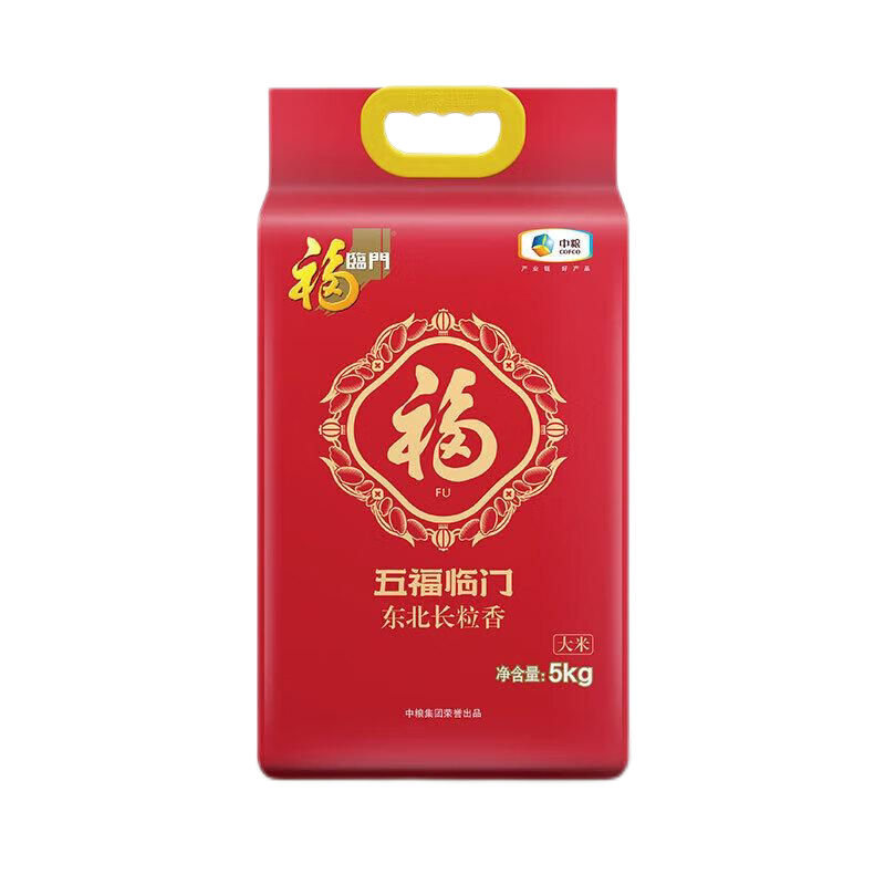 中粮福临门五福临门东北长粒香米东北大米