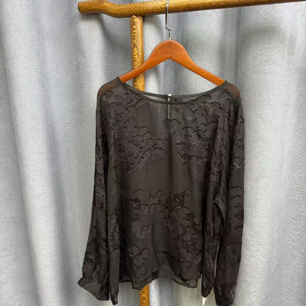 2025夏季新款时尚休闲百搭桑蚕丝防晒罩衫上衣女Y967