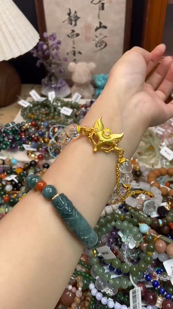 未镶嵌手链水晶128