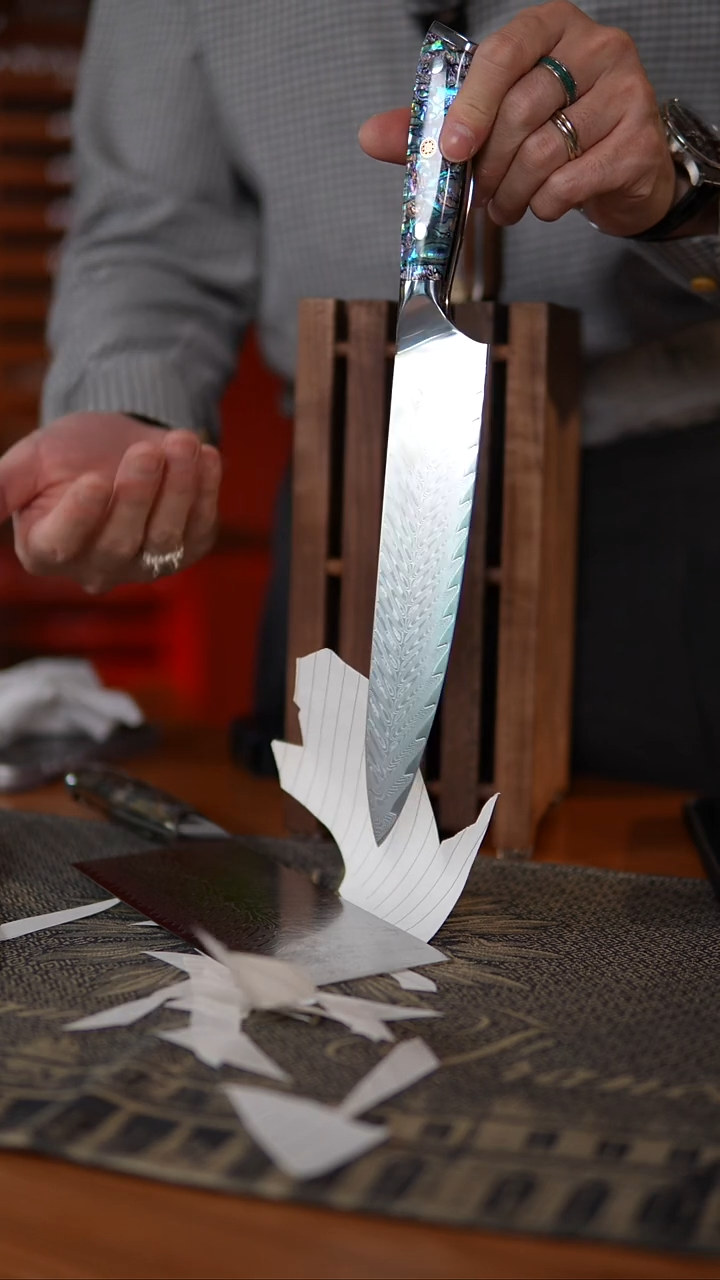 当代10.4大马士革刀【主厨刀】