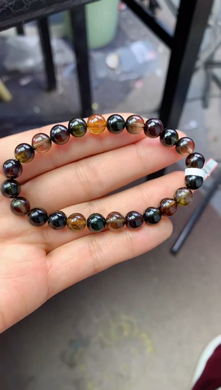 未镶嵌手串碧玺 多样性发一条