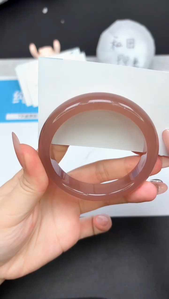 【闪购商品】石英质玉手镯未镶嵌28-59.5