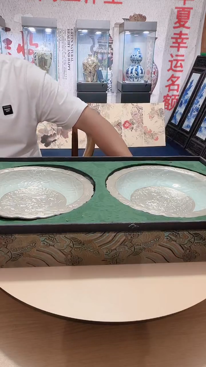 瓷片直播间链接图，所见所得
