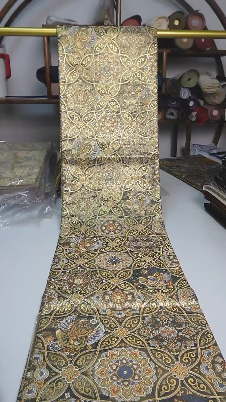 【闪购商品】织绣82西阵织全通宝相花