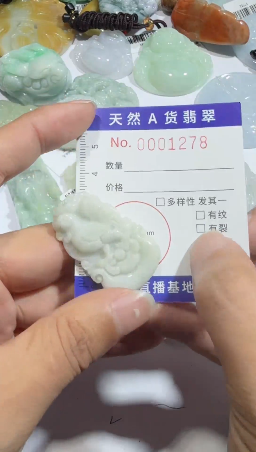 【闪购商品】翡翠颈饰未镶嵌00001278