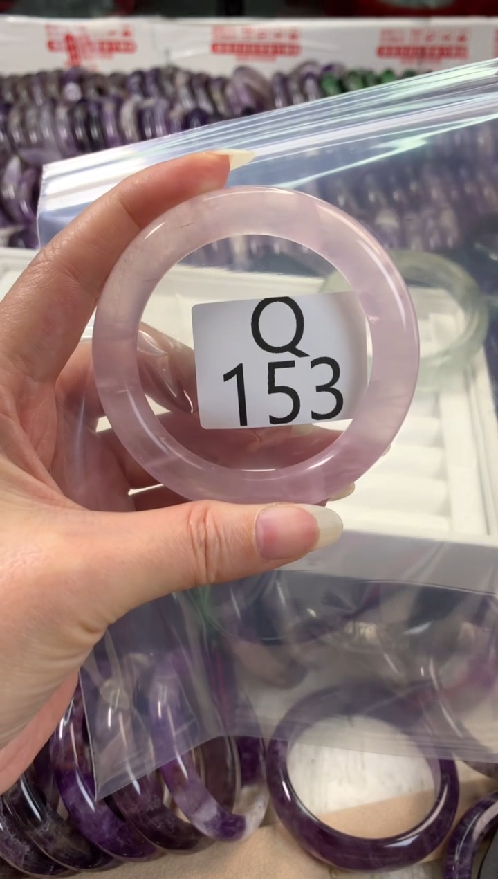 【闪购商品】水晶水晶手镯Q未镶嵌153-54