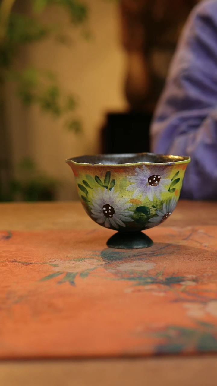 【闪购商品】瓷片1592景德镇手工手绘釉下彩高温瓷