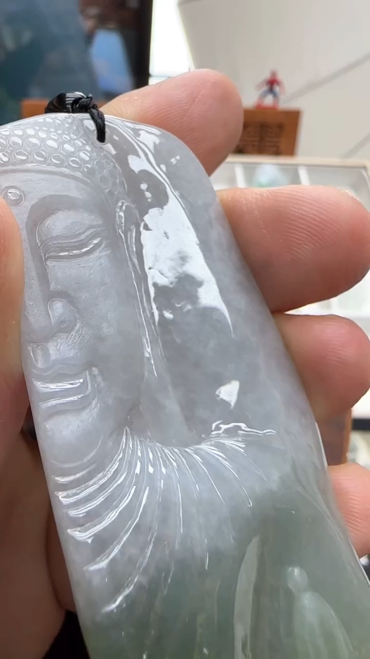 【闪购商品】翡翠挂件未镶嵌国雕谢林工（定制退货扣1000元）