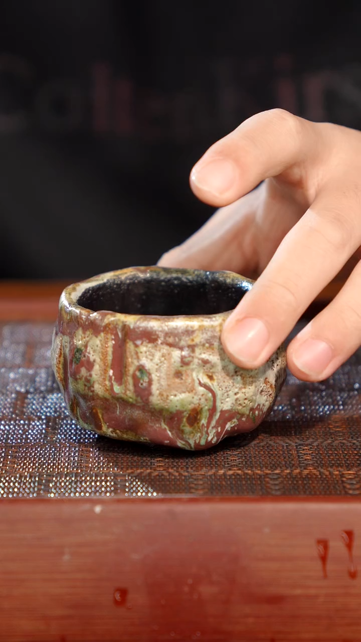 陶瓷奢瓷/瑞寅柴烧茶器（杯子）0396