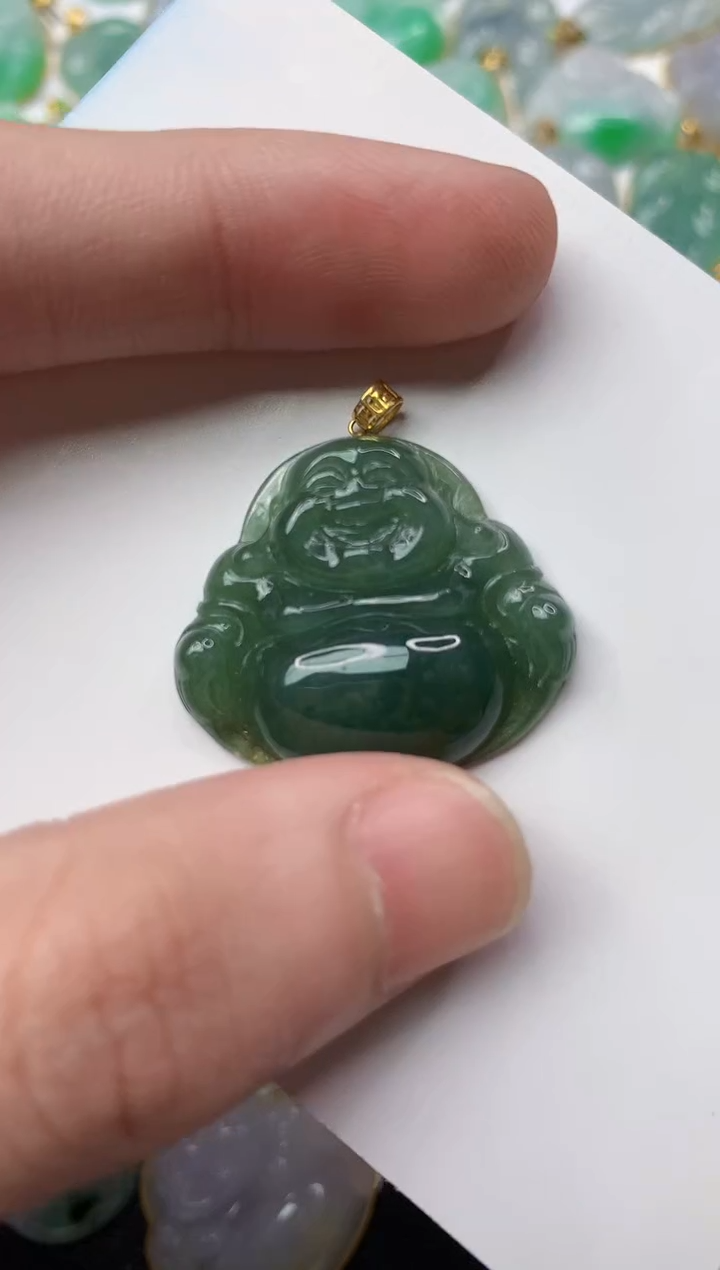 【闪购商品】翡翠颈饰18K金镶嵌1......