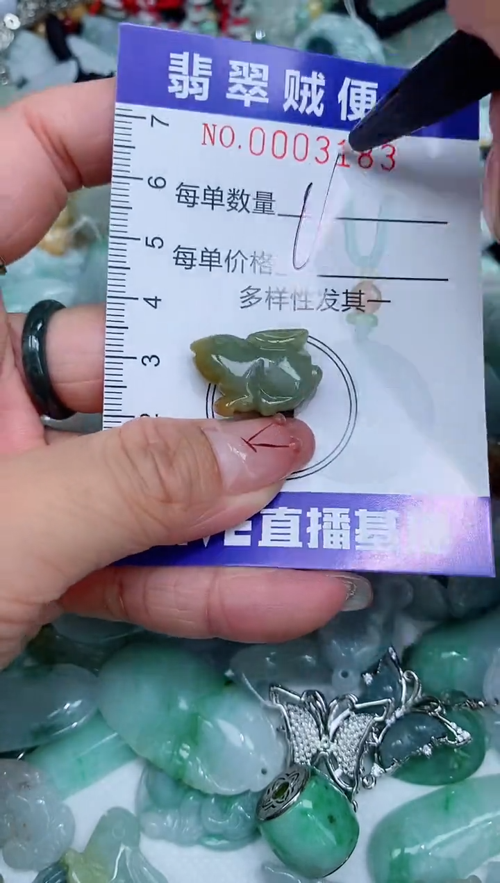 【闪购商品】翡翠未镶嵌颈饰闪购0003183