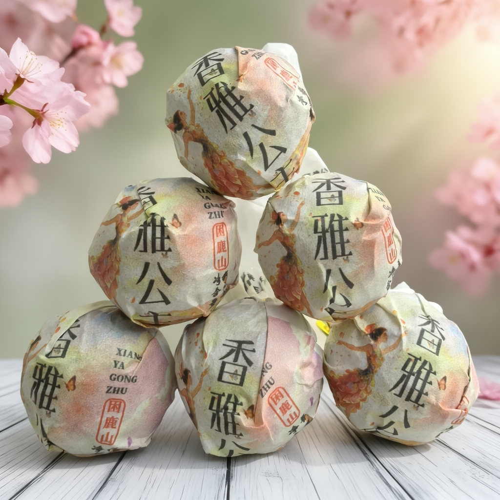 2026年 困鹿山【香雅公主】7g龙珠 普洱生茶（普洱茶区）