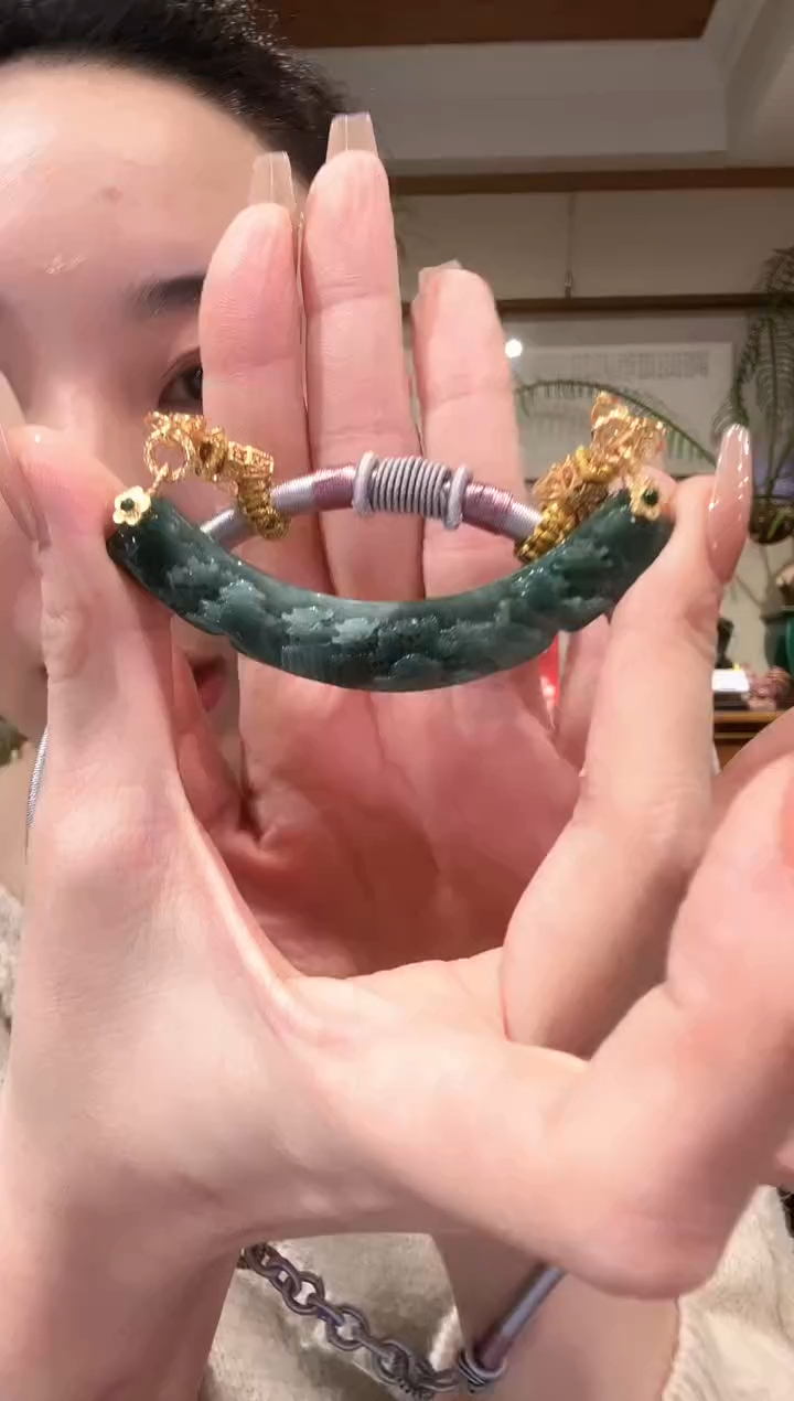 【闪购商品】翡翠颈饰未镶嵌国风