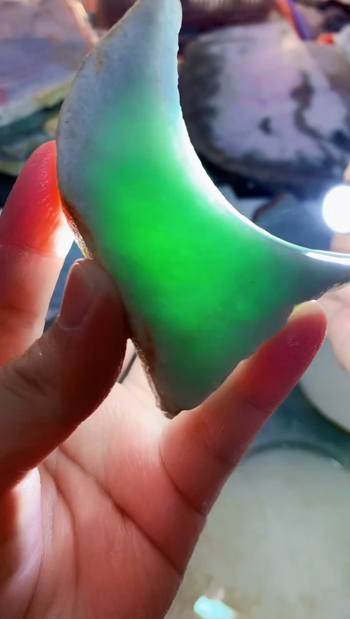 【闪购商品】翡翠未镶嵌颈饰0韩0翡翠珠889