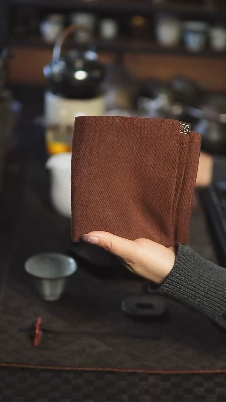 【闪购商品】几席之上 纯棉茶巾25*25