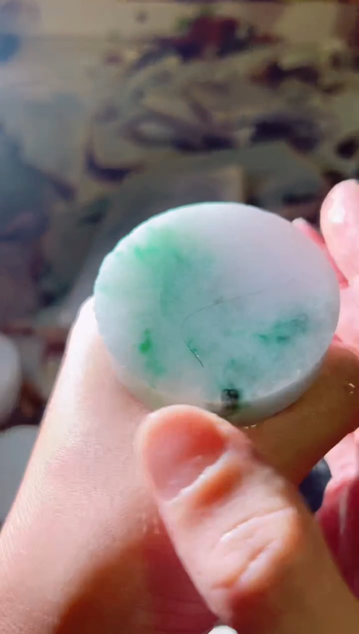 【闪购商品】翡翠颈饰未镶嵌翡翠A货小猫147