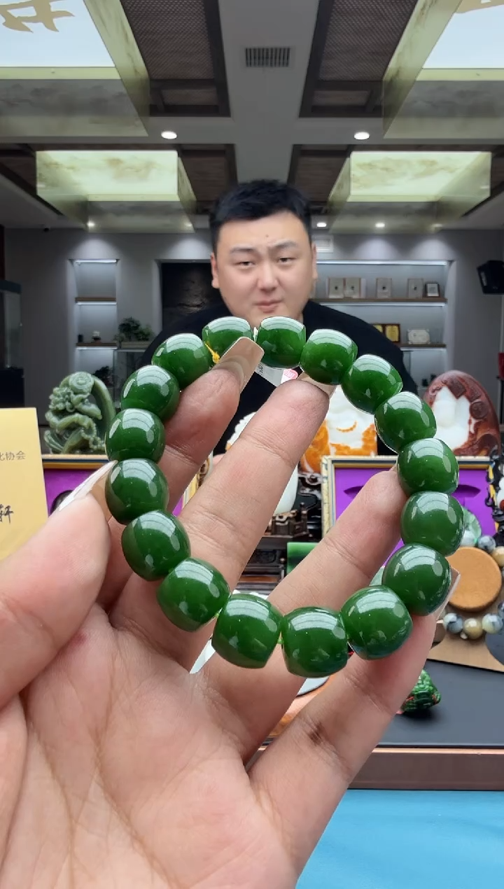 未镶嵌手串和田玉摩****╰byeqbyl