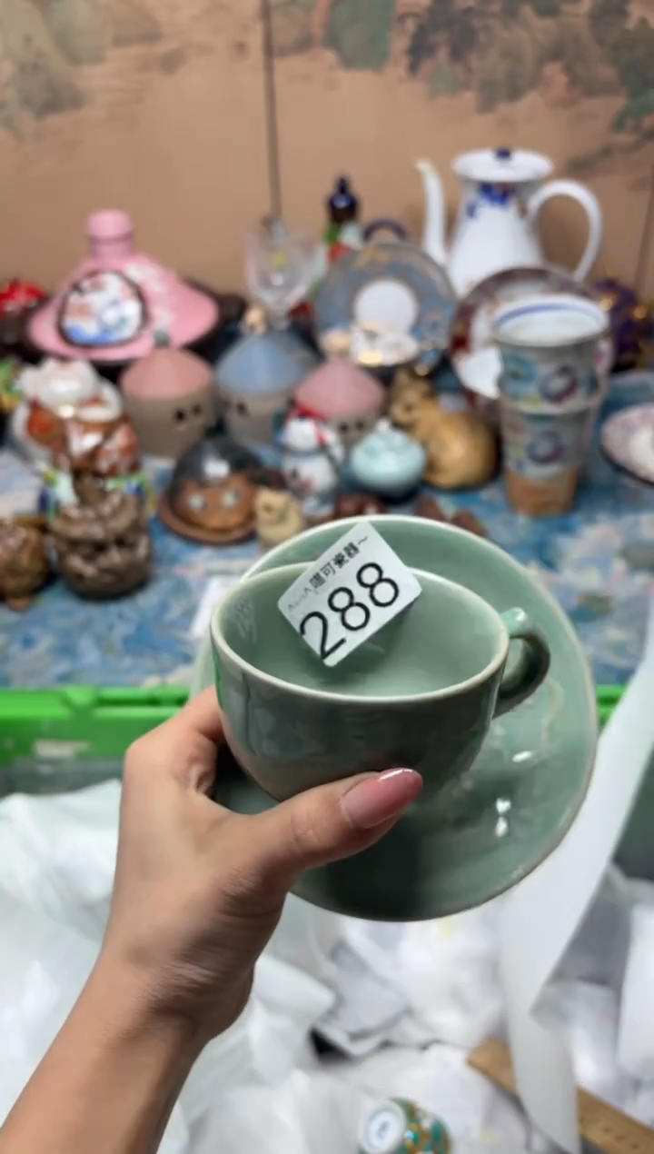 手工艺品钧瓷月*亮288