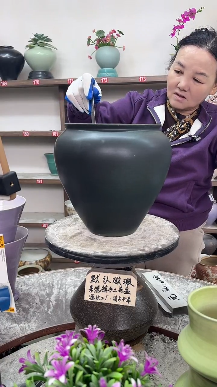 12-5-高25口19瑕-花盆